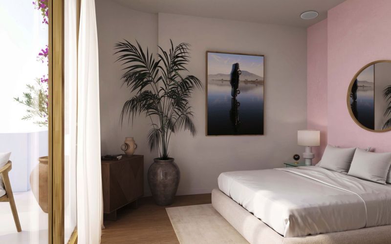 PLANTA BAJA DE 1 HABITACIÓN CON 45M2 DE TERRAZA Y JARDÍN, PLAZA DE PARKING Y TRASTERO.