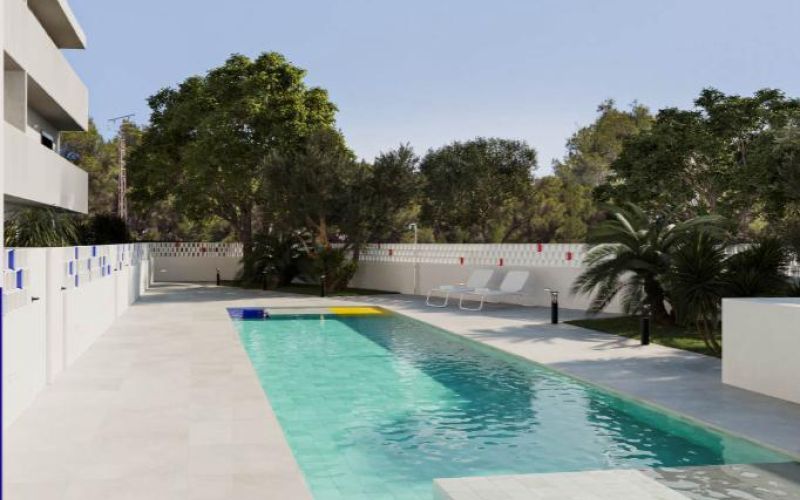 PLANTA BAJA DE 1 HABITACIÓN CON AMPLIA TERRAZA. PLAZA DE PARKING CON TRASTERO. PISCINA COMUNITARIA