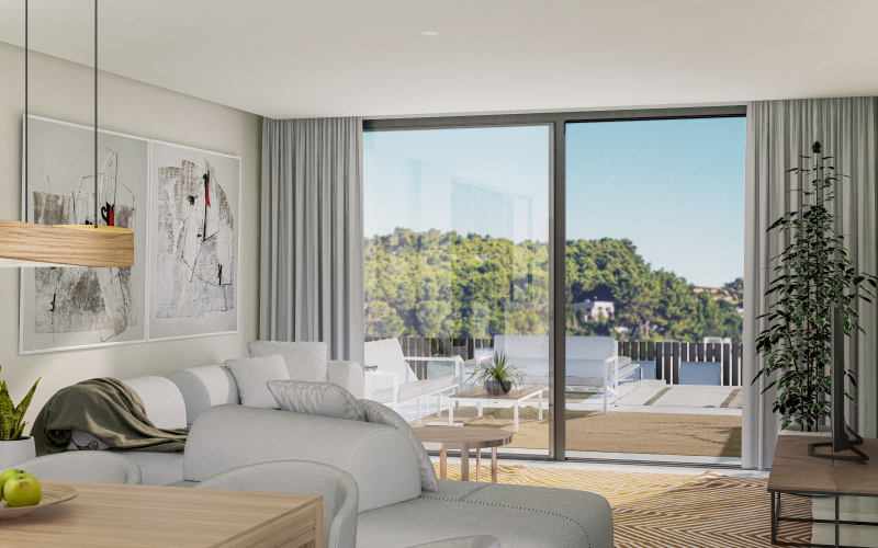 CASAS A ESTRENAR DE 3 HABITACIONES DE 288M2 Y 412M2 DE JARDIN