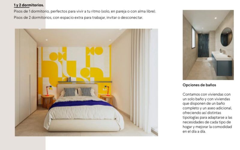 PLANTA BAJA DE 1 HABITACIÓN CON 2 TERRAZAS. PLAZA DE PARKING Y TRASTERO. PISCINA COMUNITARIA